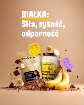 🥛 Białko jest nie tylko dla kulturystów. Jest to podstawowy makroskładnik odżywczy, bez którego twoje ciało po prostu nie...